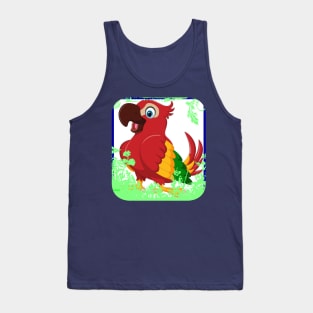 loro, amante de los loros, loro regalo, dueño de loro, loro gracioso, parrot, parrot lover, parrot gift, parrot owner, parrot funny Tank Top